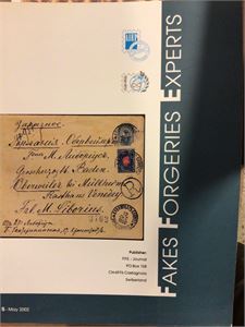 Bøker Fakes Forgeries Experts nr 1,5,7,8,9,10 og 11 (Nypris 420 €)