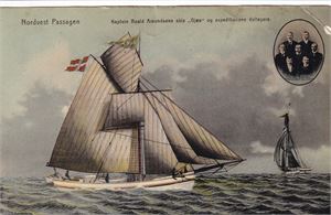 Polar - Nordvestpasagen.  Amundsen med mannskap