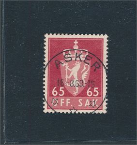 TJENESTE 90 o. Prakt "ASKER 16-8.69 -15". GI BUD!