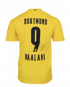 Signert Haaland drakt fra Dortmund