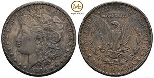 Morgan Dollar 1890 CC. Kv.01