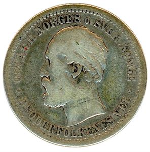 1 krone 1878. 1