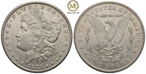 Morgan dollar 1878 S. Kv.01