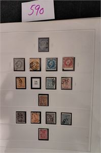 Samling i Safe Dual album til 1968. Blandet kvalitet, Nk 259-60 er hengslet. Pent album