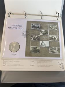 Nr 37 Tusenårsmyntbrevet