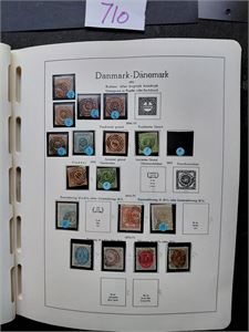 DANMARK Vesentlig stemplet samling til 2003 inkl begge 5kr posthus. Velfylt klemperm