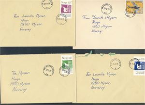 FN-BATALJONEN 4 brev brukt 1979