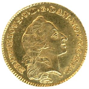 Danmark. Dukat 1761. 01