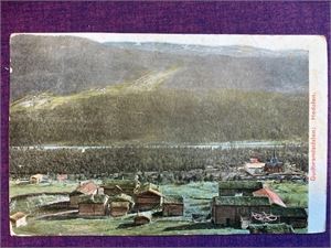 OPPLAND Hedalen i Gudbrandsdalen - stmpl Staurset i Sør-trøndelag