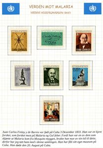 Malaria. A collection about Malaria on 70 pages. Also a small collection Bayern.