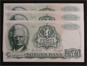 50 kroner 1977 Norge 0 Z0226145/47