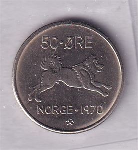 50 øre 1970 kvalitet 0