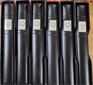 DDR komplett postfrisk samling 1949-1990 i sex Lindneralbum med kassett. Toppfin kvalitet rakt igenom,