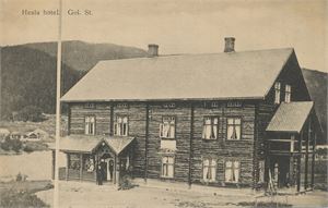 Gol,  Hesla hotel Gol st.  (Norsk Amarican foto-co, 1001-18) UB småf.