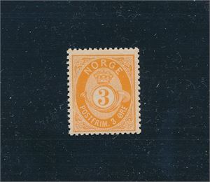 Nk 23 xx. Pent 3øre attest Enger 2002. Merket har vært del av 4-blokk (Hk 3600)