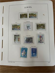 Samling Europamerker 2001-2007