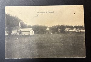 BRANDSVOLD I FINSLAND (Stavanger Forenede 2465a) stemplet "FINSLAND 29 XII 13"