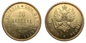 Finland 20 Markkaa 1878 S Kv 01 *