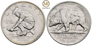1/2 dollar 1925 S. California Diamond Jubilee. Kv.0/01