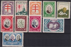 Latvia AFA 171 - 180 * serie