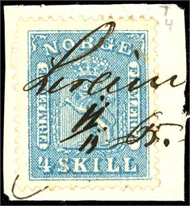 8. 4 skill på lite brevstykke, anert med håndskrevet "Lerheim 11/12 65".