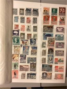 Russland stor 64-siders instikksbok med Sovjet/Russland stemplet