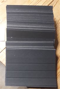 REKVISITA-INNSTIKKSKORT Format C6 uten plast forside. Ca 150 stk. Ubrukte, vekt 1 kilo