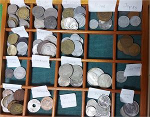 Bladparti från diverse länder mest Asien