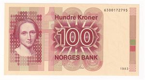 100 kroner 1983 630017272795