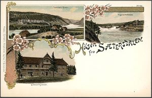 Veland, Bykle, Evje, Valle, Byglandsfjord mm. 245 postkort, hvorav 160 i småformat i album.