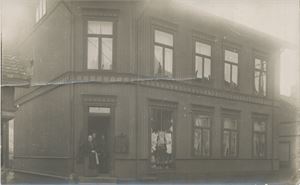 Drammen - Fotokort Gulskogen Industriforretning  UB kort, horisontal brett…