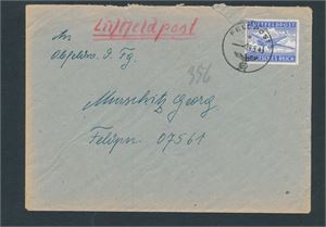 REICH-LUFTFELTPOSTBREV stemplet "FELTPOST 29.5.43"