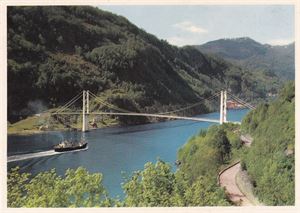 Båtkort - "Rosendal" i Fyksesundet