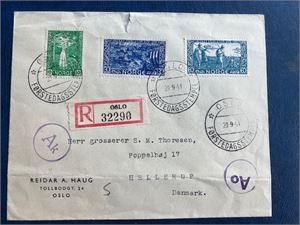 NK 294, 297 og 299 FDC Snorre - Reidar A Haug