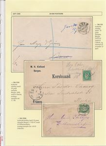 Nk 52 4 brev oppsatt for utstilling