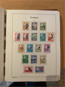 Swaziland, Tanzania, Togo Album med  ** 1960-1970 i Leuchtturm SF-album