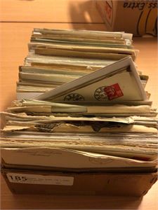 Brevlot 500 brev, C6 i eske.  Mye variert
