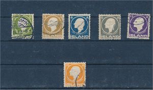 ISLAND o Mi 63-68 Sigurdsson (€ 75)