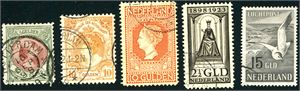 The Netherland. A collection to 1950 on albumpages.