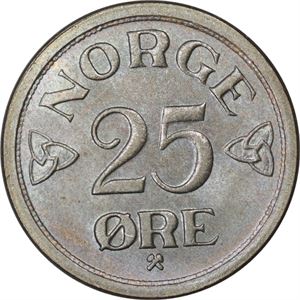 25 Øre 1957 Kv 0