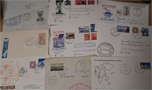 NORGE POLAR-NORDPOLEN parti försändelser med anknytning  till polarexpeditioner