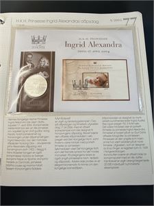 Nr 77 H.K.H Prinsesse Ingrid Alexandras dåpsdag