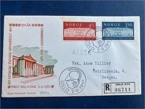 NK 498-99 Universitetet FDC