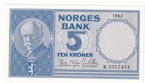 5 kroner 1962 K