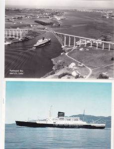 Båtkort - 2 stk T/S Leda