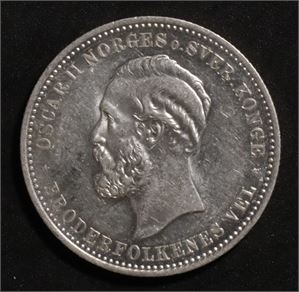 2 kroner 1902 Norge 0/01 Pen