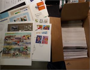 FDC Diverse 1981-2006. Vekt 2,5 kilo