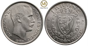 1 krone 1914 Haakon VII. Kv.0