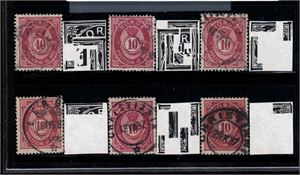 Nk 53 I o. 6 merker med markerte platefeil