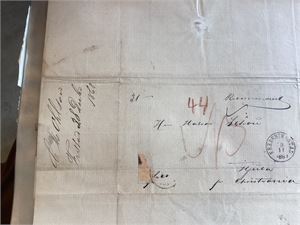 Brevlot ca 130 brev 1870 tallet.  Alle brevene er ødelagt med avrevet /klippet frimerke.  MEN brevene har mye stempel- og annen dokumentasjon.